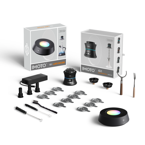 IMOTO G1 E-Hookah Kit and Led Powerbank